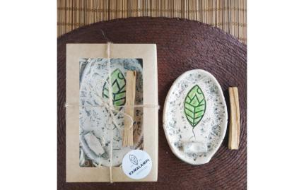 Подставка Мать-Земля Pachamama в коробке с Пало Санто мини