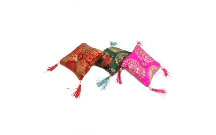 Подушечка большая под поющую чашу 10 см х 10 см цвета в ассортименте