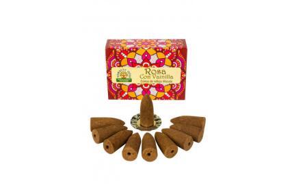 Роза и Ваниль ORKAY Ароматические конусы - стелющийся дым