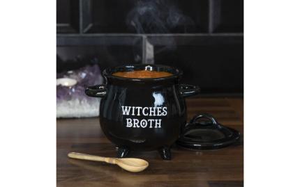 Супница Котелок с ложечкой