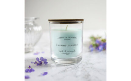 Умиротворяющая вербена Свеча ароматическая в стеклянной банке