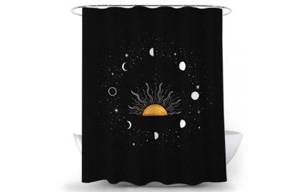 Фазы Луны Шторка для ванной