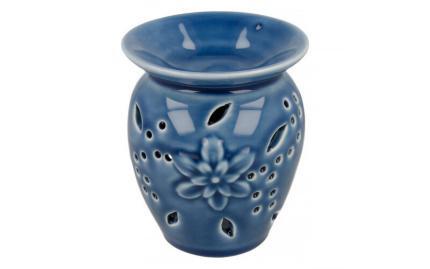 Цветок Аромалампа Цвет сине-серый 8.5 х 9,5 см