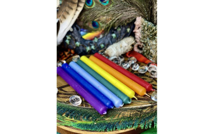 Чакровый набор свечей Колесо жизни