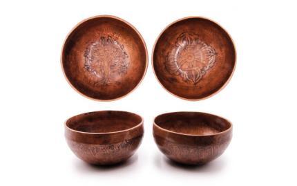 Чаша поющая Antique ручная ковка из 8 металлов d-12 см Целительная