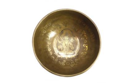 Чаша поющая ЛАКШМИ ручная ковка 9 металлов d-12,5с м