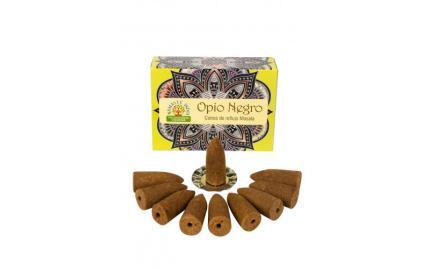 Черный опиум ORKAY Ароматические конусы - стелющийся дым