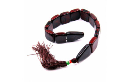 Четки из камня перекидные с кисточкой Гранат