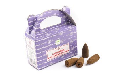 Благовония пуля стелющийся дым Satya Lavender Лаванда масала