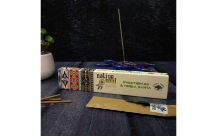 Благовония Native Soul Yerba Santa and Sweet Grass Йерба Санта и Зубровка душистая