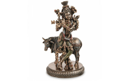 Кришна - божество в индуизме Алтарная статуэтка