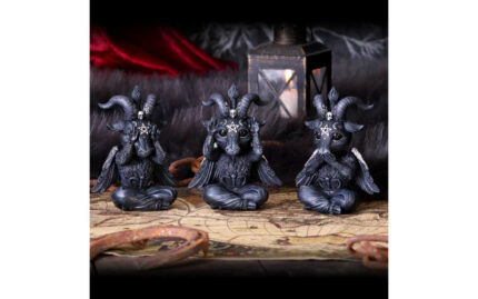 Набор фигурок Три мудрых малыша Бафомета